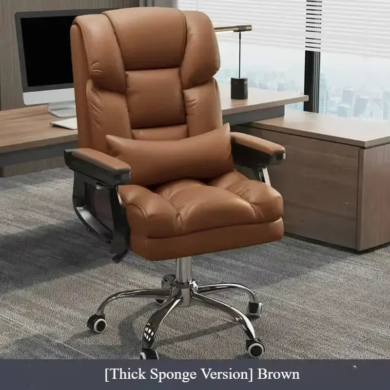 Modern Ergonomic Leather Office Chair