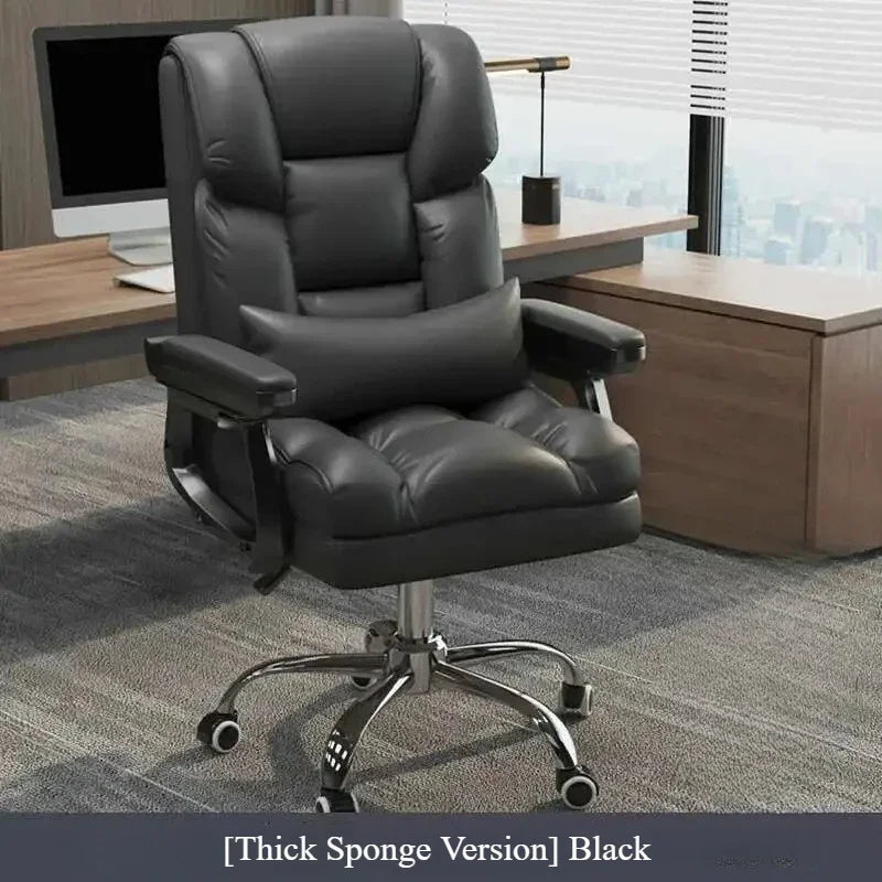 Modern Ergonomic Leather Office Chair